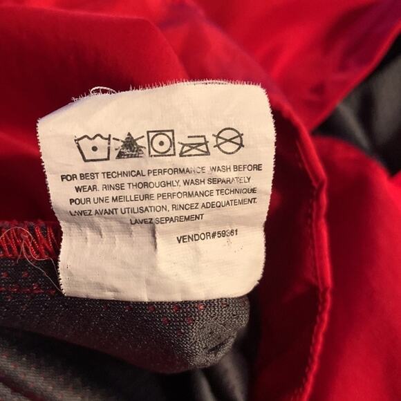 Sugio Country Music Windbreaker/ Vest Size Large Red - Picture 8 of 11